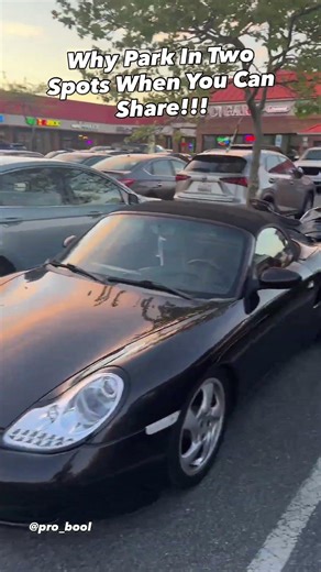 Why Park In Two Spot When You Can Share?!!