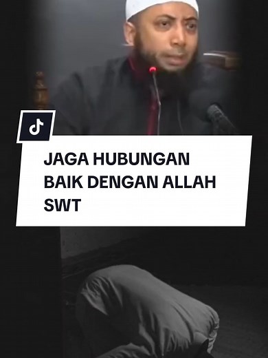 Teruslah jaga hubungan baik dengan Allah SWT #fyp #kajianonline #ukb #ustadzkhalidbasalamah