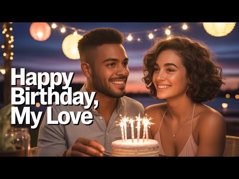 Happy Birthday My Love 🎂 Most Beautiful Birthday Wishes |Dr. PVibes