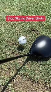 Stop Skying Driver Shots #golf #golftips | That Golf Grind