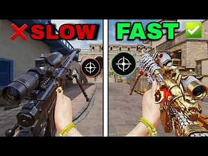 HOW TO QUICKSCOPE FASTER IN CODM (Tips & Tricks)