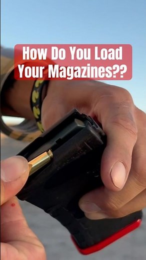 How To Load AR Magazine (FAST WAY) No Tools #airsoft