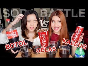 BATTLE COCA COLA BOTOL vs KALENG vs GELAS - TERNYATA RASANYA BEDA??!!