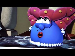 VeggieTales Sweetpea Beauty Mirror Defeat Scene