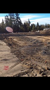 We’re drilling and blasting trench lines and manholes for a new housing development. So far we’ve drilled and blasted 543 holes and we’re not done yet!🔥 | McCallum Rock Drilling