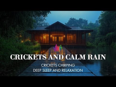 Relax with Night Ambient Sounds: Crickets and Swamp Noises for Restful Sleep