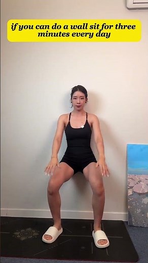 One Wall, Full-Body Workout—Simple but Powerful! #exercise #abs#sports