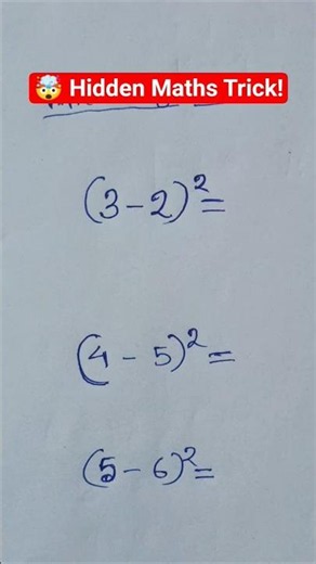 Amazing Math Trick 🔥 Solve Faster Than Calculator! #shorts