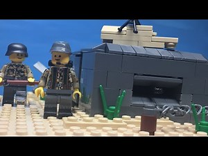Lego WW2, D-day sword beach Brickfilm