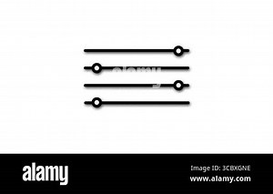 vector set of blank note paper Stock Video Footage - Alamy