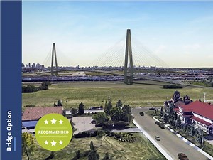 Plan for towering new LRT bridge over Yellowhead Trail unveiled