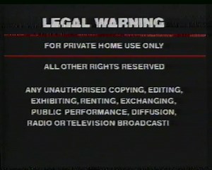 Blood Tracks (1985) (PAL VHS)