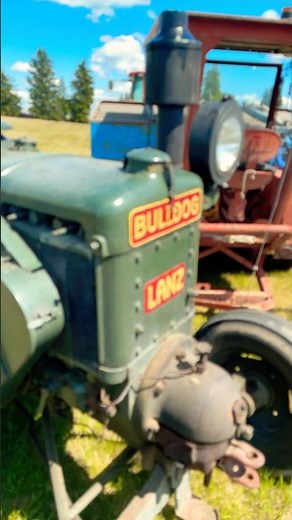 Lanz Bulldog Tractor #antiquetractor