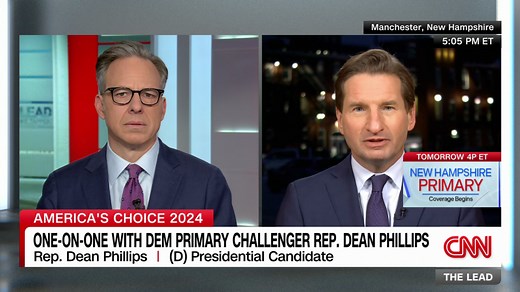 Democrat Dean Phillips eyes NH, where Biden isn't on ballot