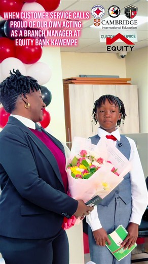 From the classroom to the real world! 🏦✨ Our learner had an inspiring experience at Equity Bank Kawempe branch exploring the world of banking, customer service and professional excellence. Able to experience the managerial skills as addressed and interacted with the staff. A big thank you to the incredible Equity Bank team for the warm welcome, guidance and valuable experience. ❤️👏 #TwinbrookSchools #EquityBank #bestprimaryschoolinuganda #Bestcambridgeschoolinuganda #creatorsearchinsights @Ten