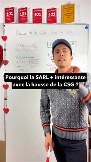 Basilou on Instagram: "SAS vs SARL : augmentation de la flat tax qu’est ce que ça change ?? #sarl #sas #flattax #csg #entrepreneur"