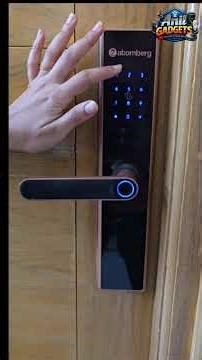 Atomberg SL1 Smart Lock 6 ways unlocking Bluetooth Fingerprint NFC OTP Key