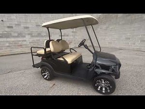 USED 2019 CLUB CAR TEMPO CONNECT GAS GOLF CART FOR SALE IN MI U7003