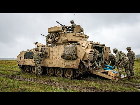 Game Changer on the Battlefield! U.S. Bradley M2A4 Reveals Devastating New Weapons