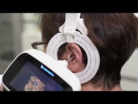 The補聴器専門店のOtoscan 3D耳型採取（非接触対応）