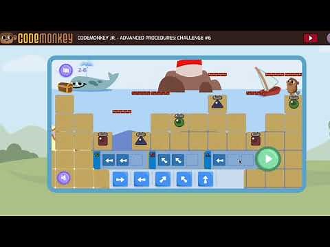 CodeMonkey Jr Advanced Procedures 6