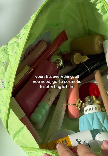 ¡Lanza tu nuevo bolso de maquillaje viajero!