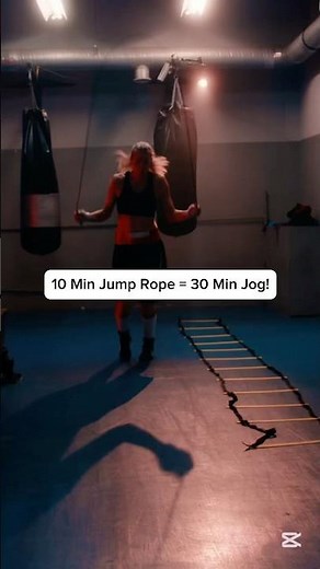 10 Minutes of Jump Rope = 30 Minutes of Jogging!