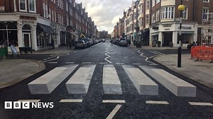 'UK's first' 3D zebra crossing created in St John's Wood
