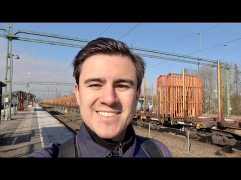 First class trip with Swedish SJ X2000 from Gothenburg to Helsingborg, via Herrljunga