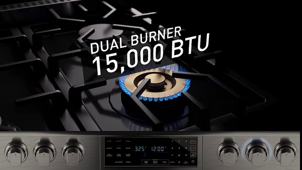 THOR Kitchen Professional 48-Inch Gas Rangetop in Stainless Steel - Model HRT4806U