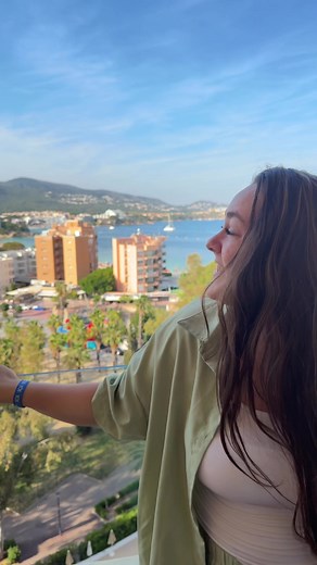 Balcony Ocean View: Serene Beach Holiday Moments