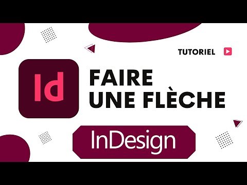 Comment faire une flèche sur InDesign