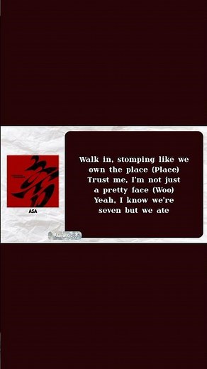 #BABYMONSTER — CHOOM lyrics video full on YouTube haru.ly24 #Montiez #LyricsVideo #KpopFans