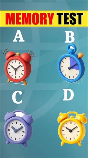 Memory Test Challenge 😱|| Riddles And Puzzles For Iq Test Challenge| Part-1 #iqtest #quiztime