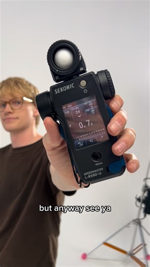 Tenzin Lazerson on Instagram: "Get your self a Sekonic meter asap! @sekonicglobal @filmtools #filmset #lightmeter #cinematography #filmmaker #behindthescenes #gaffer #cinematographer #dp #film #setlighting #setlightingtechnician"