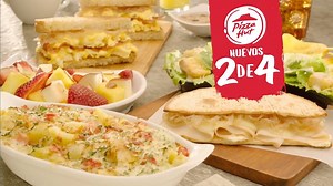 ¡Qué nadie te cambie los planes! 😉 Con los nuevos 2 de 4 podés elegir tu combinación favorita desde $4.99. 😎 ¡Vení a Pizza Hut y probalos! 🌯🌮 | Pizza Hut El Salvador