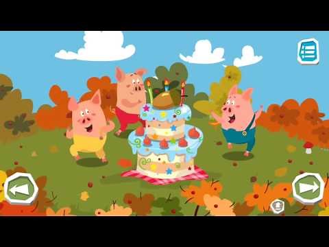 Dancing pigs - Three Little Pigs Song! HD Quality