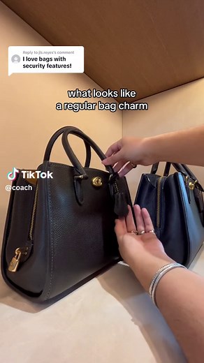 Coach Purse with Lock and Key | Functional Accessories