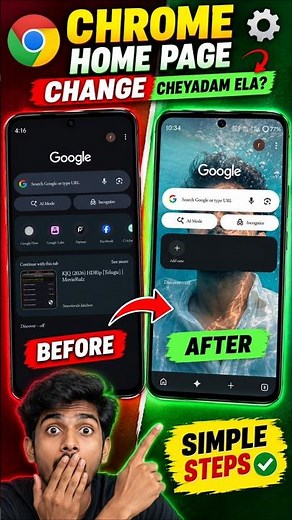 How to Change Chrome Home Page in 2026 😱 | Easy Method