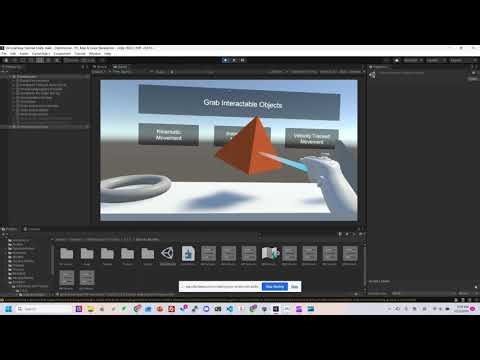 Project2 demo1 VR Locomotion & Manipulation