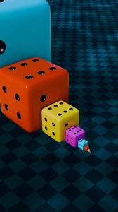 2.2M views · 8K reactions | Dice Infinite 5 #3d #3danimation #animation #blender #cooleffects #looping #sfx #satisfying #oddlysatisfying | The3dartshow | Facebook