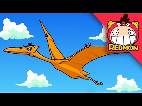Pterosaur song | Dinosaur songs | Nursery Rhymes | REDMON