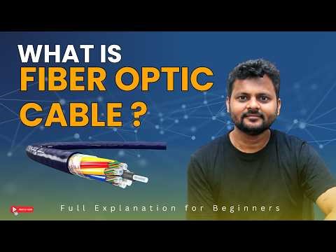 What is Fiber Optic Cable? (Complete Guide) | #CCIEHub #NetworkingCourse #CloudComputing #Placement