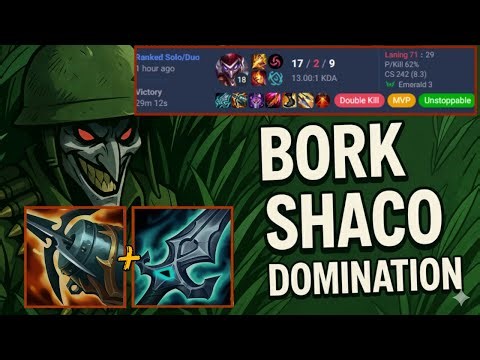 Kraken Shaco giving Vi Nightmares xD - S15 Emerald [League of Legends] Full Game - Infernal Shaco