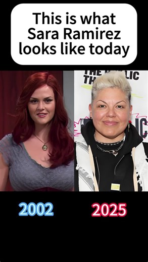 This is what Sara Ramirez looks like today.#sararamirez #evolution #fyp #throughtheyears #evolutionchallenge