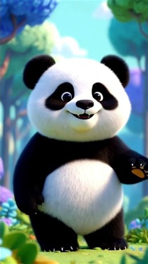 Panda Song for Kids | Cute Kindergarten Animal Song | Panda Panda Peek-a-Boo | Learning Songs