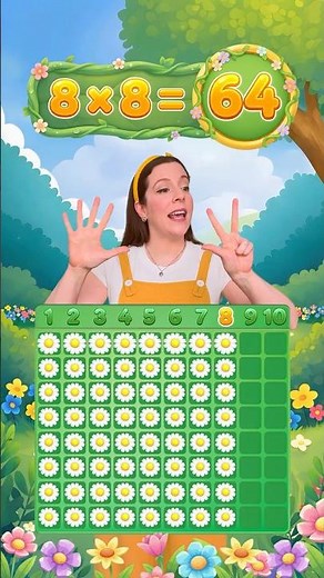 8 Times Table – Multiplication for Kids #education #math #learning #kids #easy #english