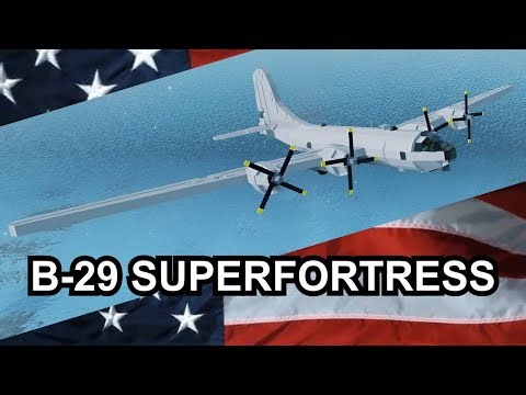 B-29 Superfortress | Roblox Plane Crazy Showcase