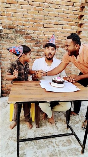 Happy Birthday Prank On Gopal🤩😅😭#short #funny #comedy #viralvideo #comedy #trending #funnyvideo