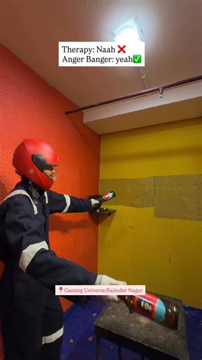 Gaming universe on Instagram: "Chale phir ..? 🔨💥 📍Gaming Universe Rajinder Nagar @gaming.universe_india follow us to stay tuned Anger banger . Therapy. Delhi . Rage . Anger . Fun activity. Delhi cafes #angerbanger #therapy #angerbanger"